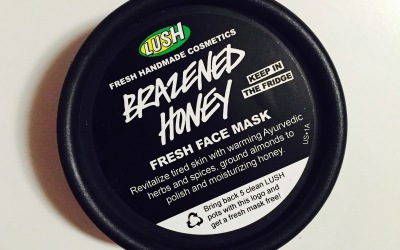 First Impression: Lush Brazened Honey Fresh Face Mask